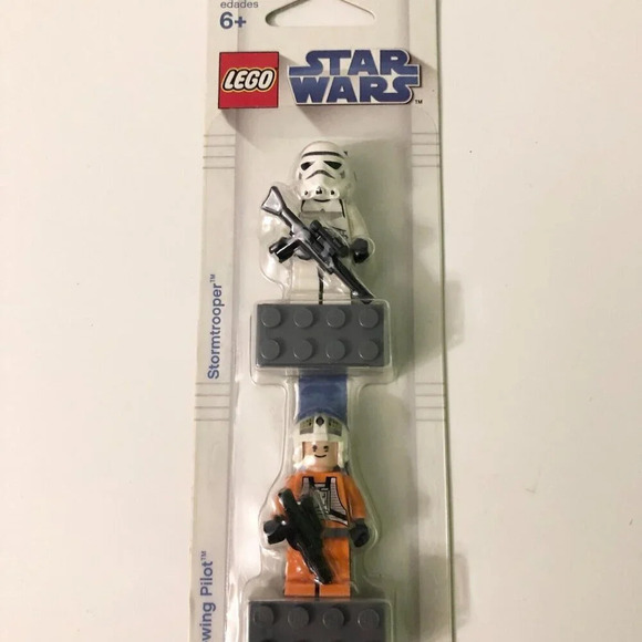 Star Wars  Lego Magnets Stormtrooper Y-wing Pilot AT-ST Driver - Picture 14 of 15